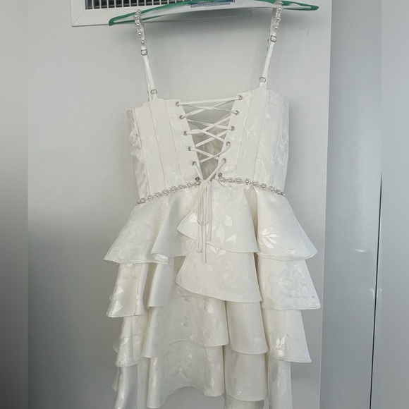 V Chapman Luciana Corset Mini Dress size 4 - WORN ONCE - Picture 6 of 7